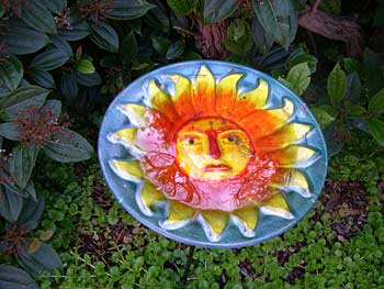 Sun Birdbath