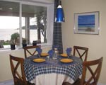 Dining area with ocean views